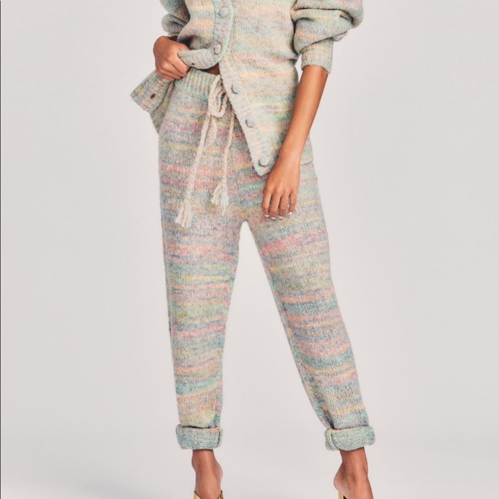 LoveShackFancy Knit Jogger Pant
